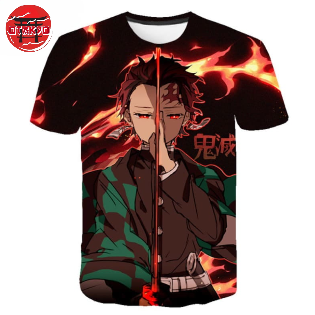Tanjiro „Sonne" T-Shirt - Demon Slayer™