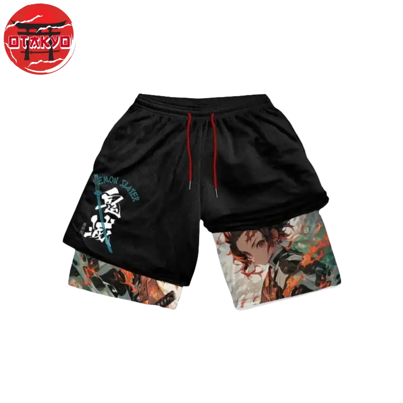 Tanjiro Sonnensäule Short - Demon Slayer™