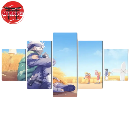 Team 7 Bauern Gemälde - Naruto Shippuden™