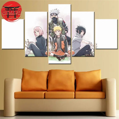Team 7 Gemälde - Naruto Shippuden™
