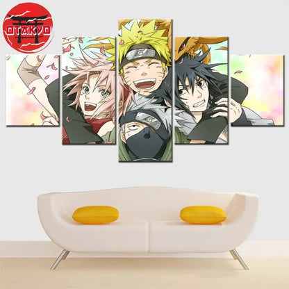 Team 7 Gemälde - Naruto Shippuden™