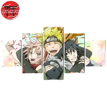 Team 7 Gemälde - Naruto Shippuden™