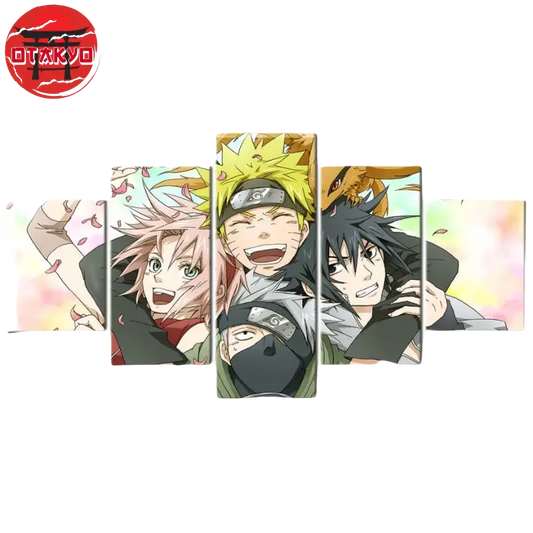 Team 7 Gemälde - Naruto Shippuden™