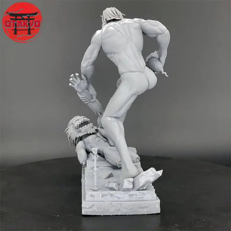 Titan Assaillant vs Titan Mâchoire Resin Figuren - Attack on Titan™