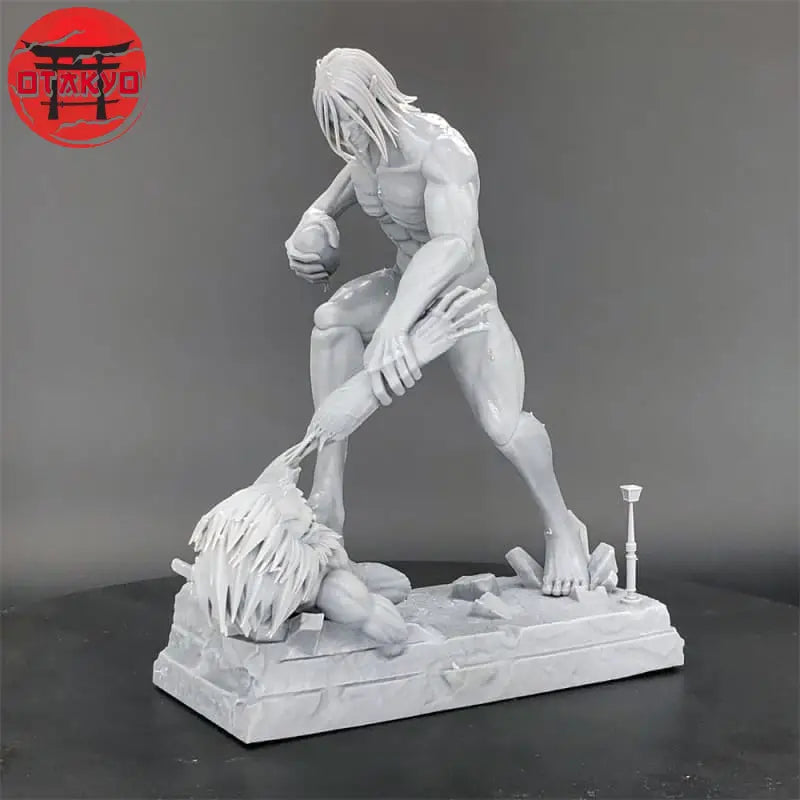 Titan Assaillant vs Titan Mâchoire Resin Figuren - Attack on Titan™