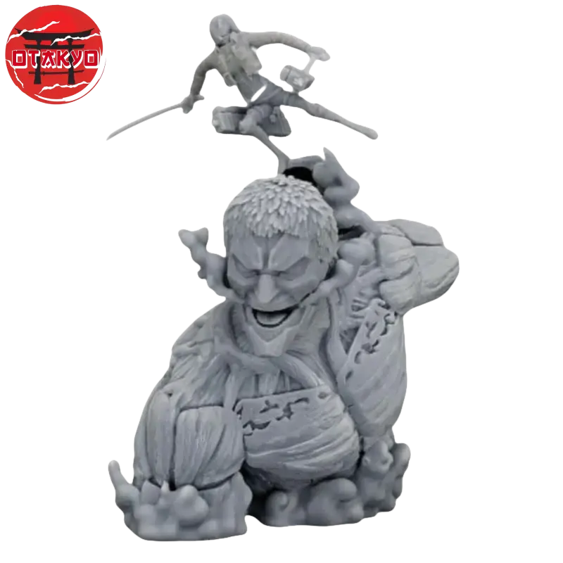 Titan Cuirassé vs Mikasa Ackerman Figuren - Attack on Titan™