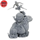 Titan Cuirassé vs Mikasa Ackerman Figuren - Attack on Titan™