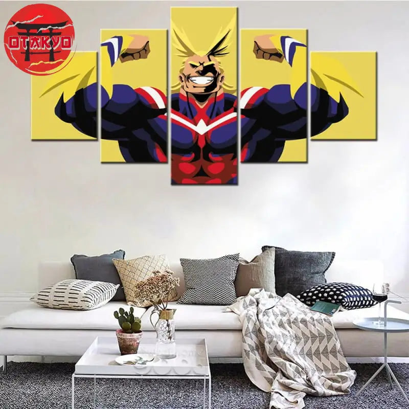 Toshinori Yagi "All Might" Gemälde - My Hero Academia™