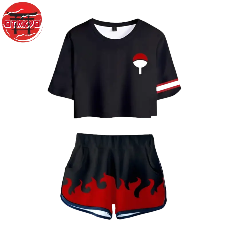 Uchiha Clan Schlafanzug für Damen - Naruto Shippuden™