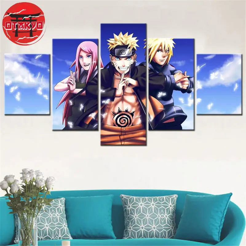 Uzumaki Familie Gemälde - Naruto Shippuden™