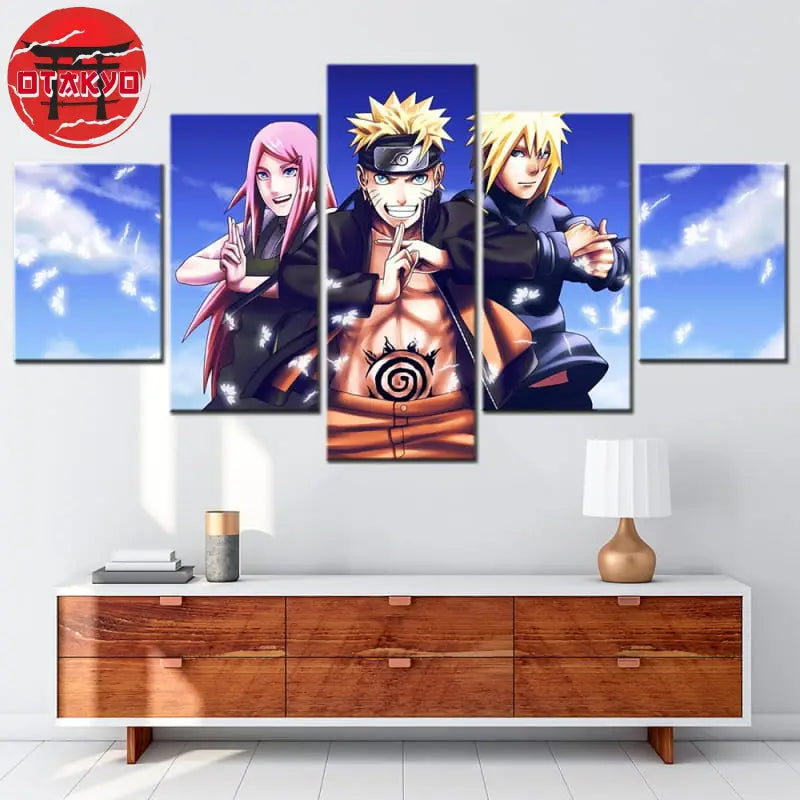 Uzumaki Familie Gemälde - Naruto Shippuden™