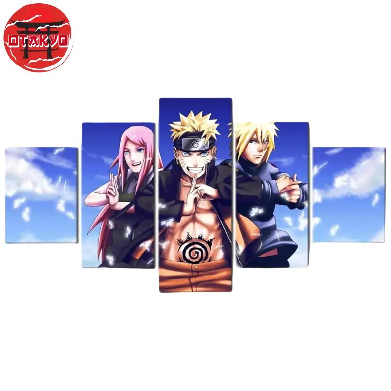 Uzumaki Familie Gemälde - Naruto Shippuden™