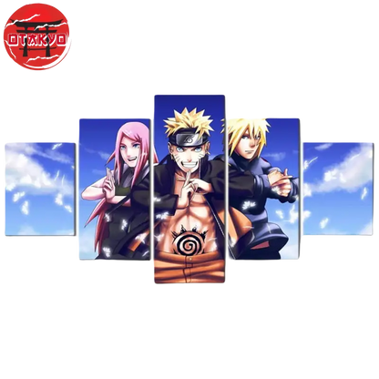 Uzumaki Familie Gemälde - Naruto Shippuden™