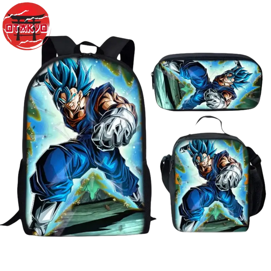 Vegeto Rucksack mit Federmäppchen und Tasche - Dragon Ball Z™
