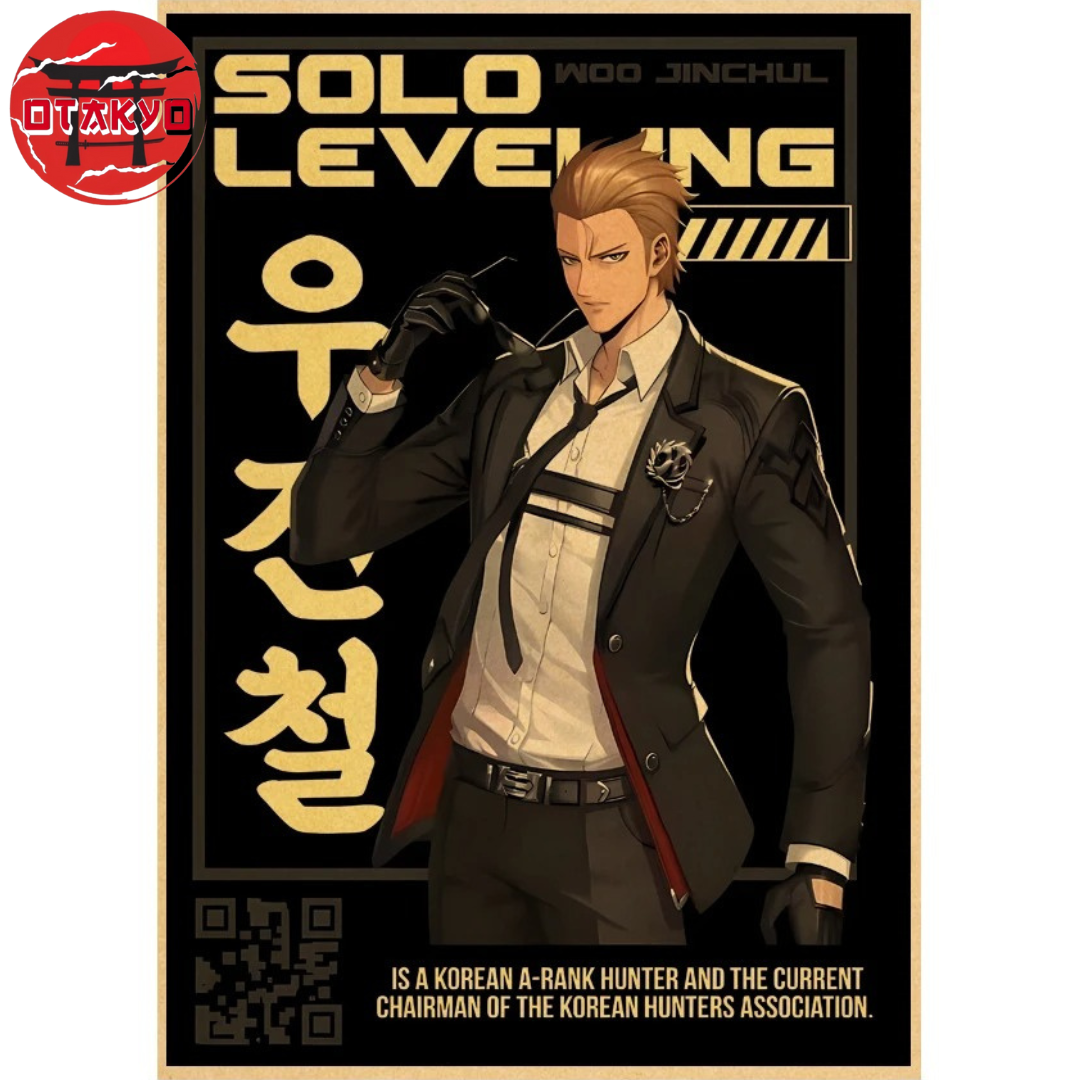 Woo Jin-Chul Poster - Solo Leveling™