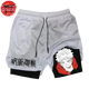 Yuji Weiß und Schwarz Short - Jujutsu Kaisen™