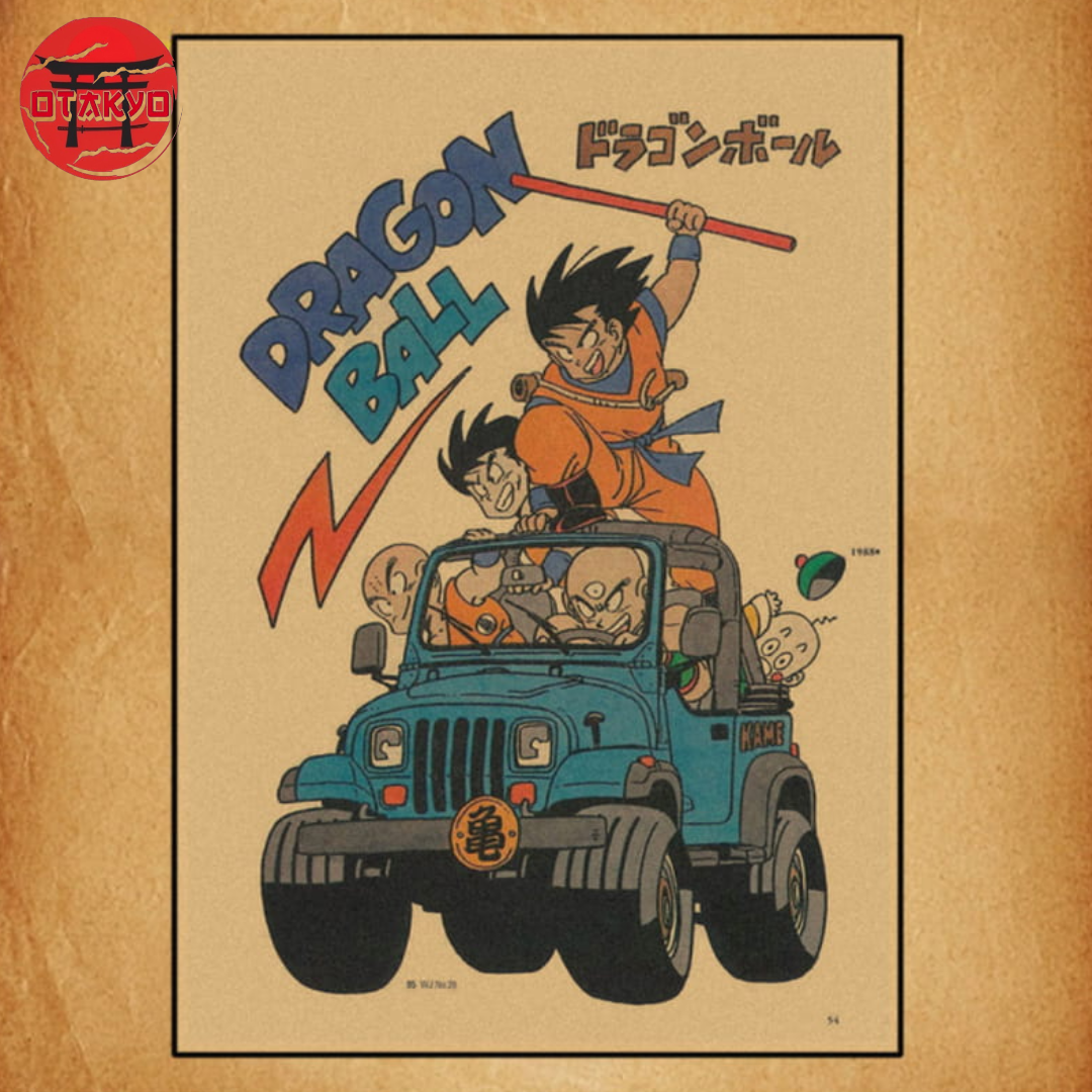 Z Car Poster - Dragon Ball Z™