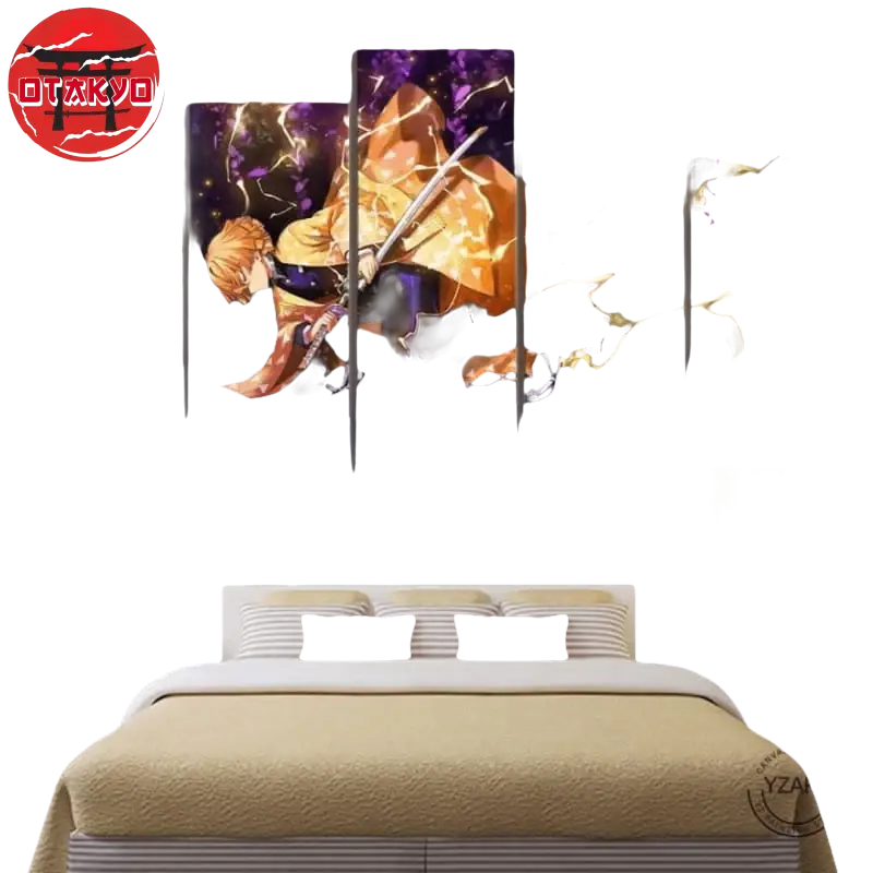 Zenitsu Agatsuma Gemälde - Demon Slayer™