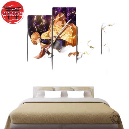 Zenitsu Agatsuma Gemälde - Demon Slayer™