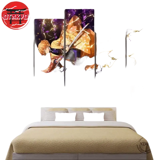 Zenitsu Agatsuma Gemälde - Demon Slayer™