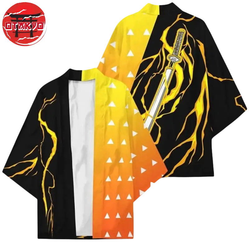 Zenitsu Kimono Jacke - Demon Slayer™